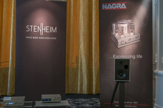 Eine sehr musikalische Vorführung der aktuellen Nagra-Geräte mit Stenheim Monitoren